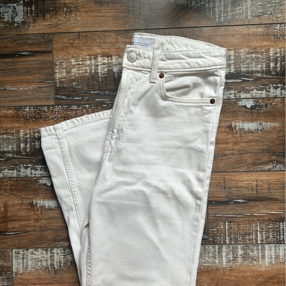 Zara Ecru Stove Pipe Jeans - Picture 3 of 6